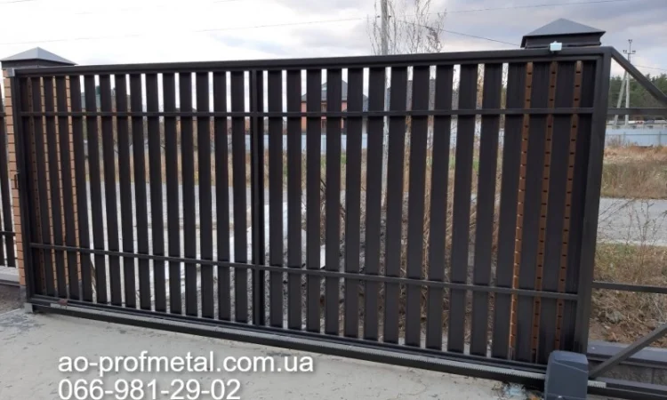 Штакетник для воріт - великий вибір кольорів - фото № 2
