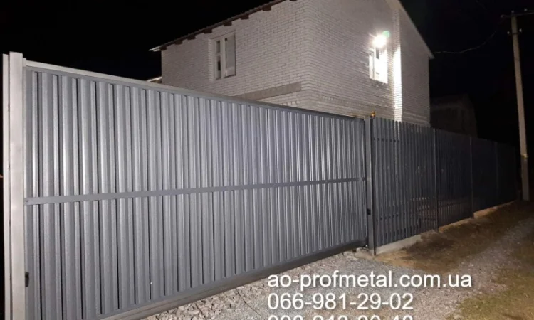 Штакетник для воріт - великий вибір кольорів - фото № 3