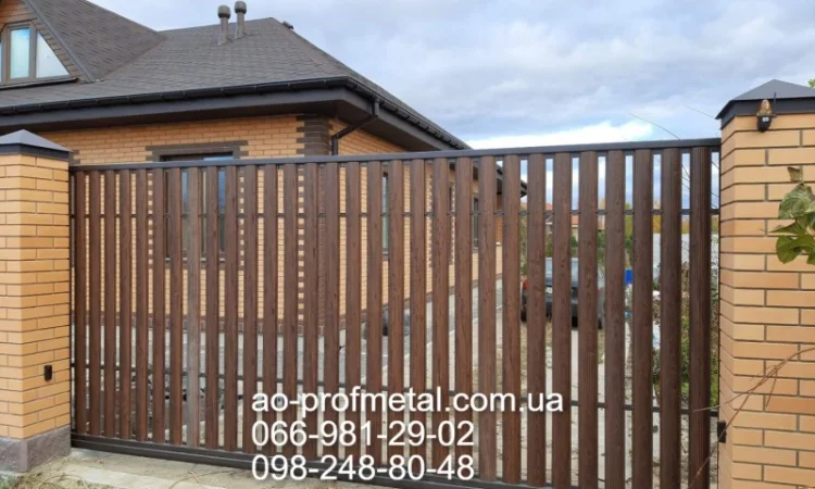 Штакетник для воріт - великий вибір кольорів - фото № 5
