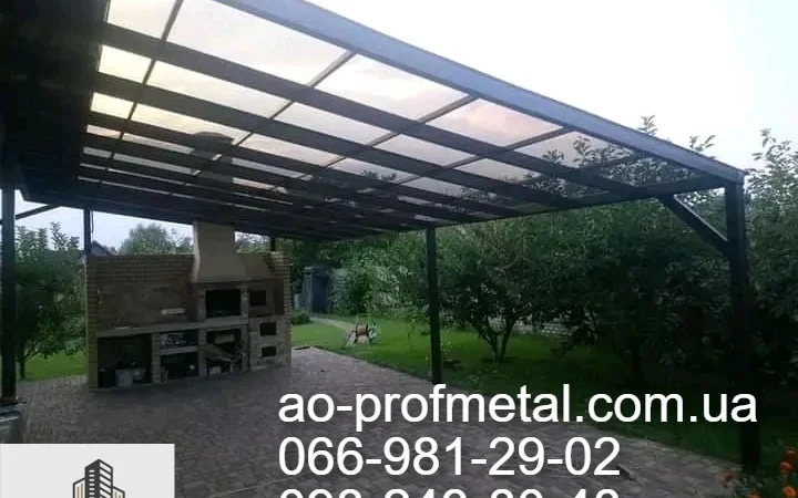 Навіс для автомобіля під ключ - фото № 5