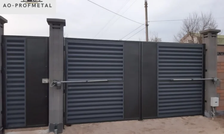Металлические жалюзи для забора - фото № 5