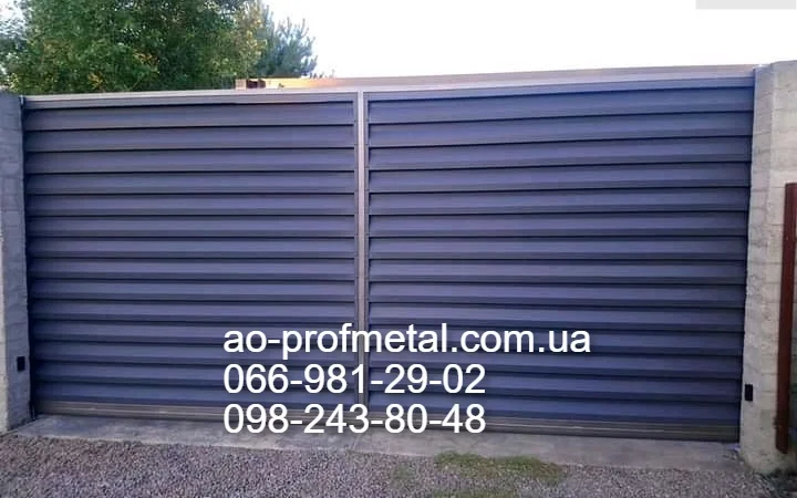 Установка жалюзі огорожі під ключ - фото № 4