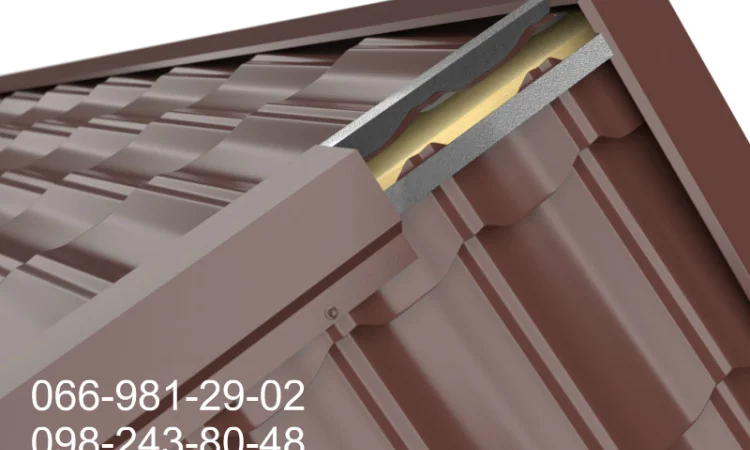 Конек на крышу с полимерным покрытием от производителя - фото № 5