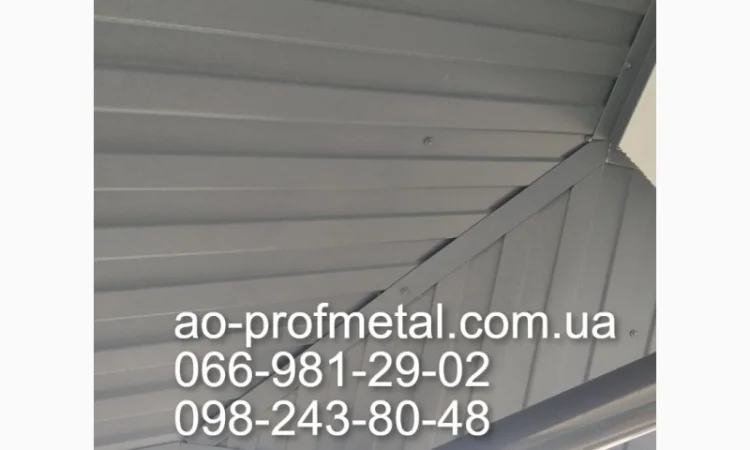 Профлист и планки для подшивки - фото № 6