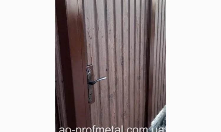 Профнастил Орех с сучком 3D – продажа - фото № 2