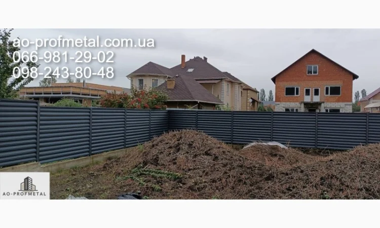 Забор ламели жалюзи под ключ, Установка Забор Жалюзи - фото № 3