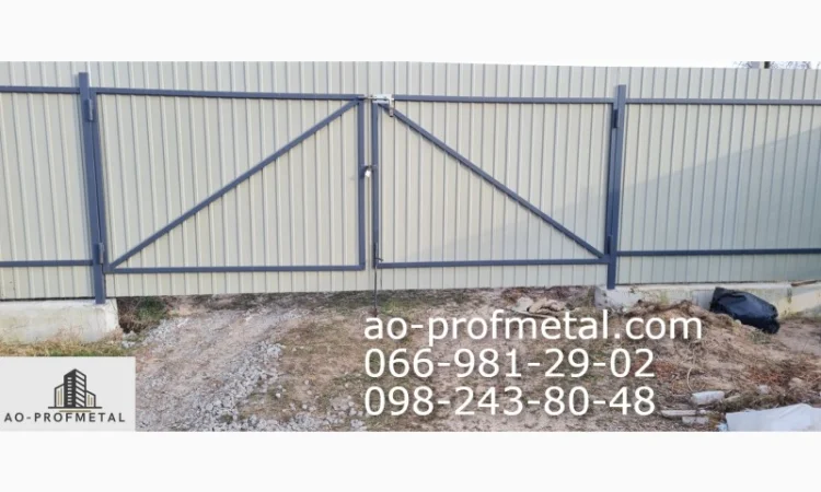 Профнастил для паркану від виробника - фото № 4