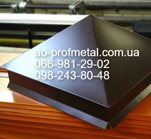 Ковпаки для забора - фото № 2