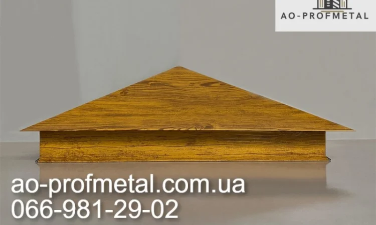 Колпак на забор з малюнком дерева - фото № 2