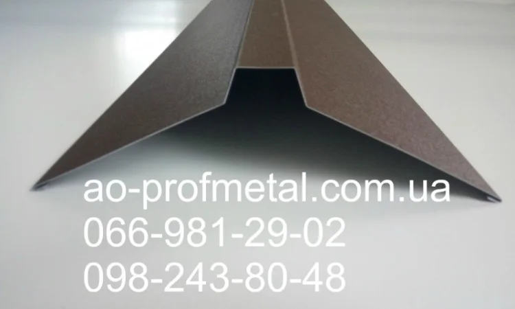 Коник на крышу - оцинкованный вариант - фото № 3