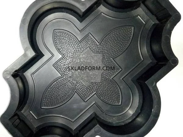 Форми для тротуарної плитки Клевер узорний 2 - фото № 1