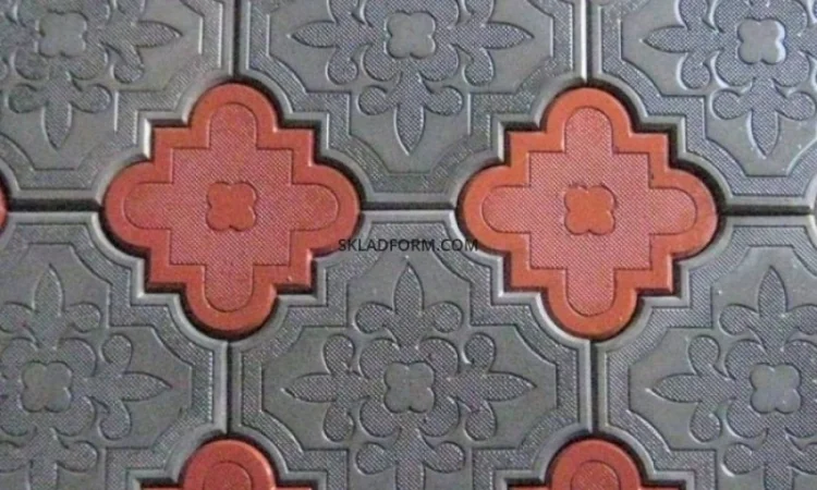 Формы для тротуарной плитки Декор 2,5 см - фото № 5