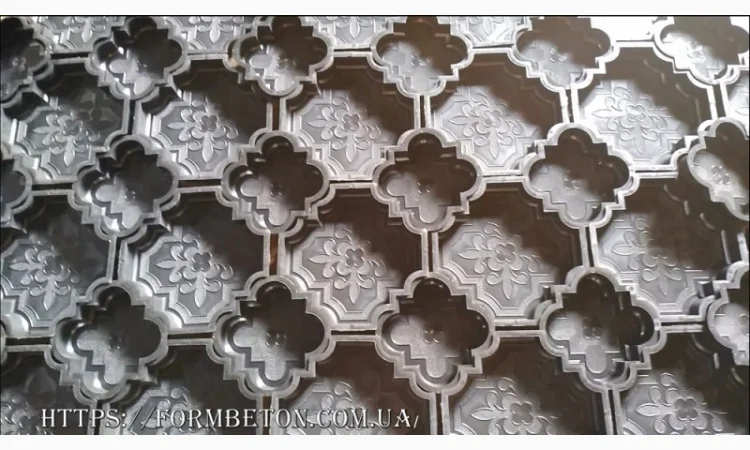 Формы для тротуарной плитки Декор 2,5 см - фото № 6