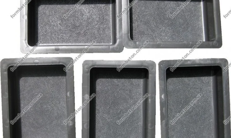 Формы для тротуарной плитки Старый город одинарный 4,5 см - фото № 1