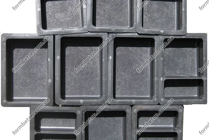 Формы для тротуарной плитки Старый город одинарный 4,5 см - фото № 6