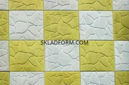 Форми для тротуарної плитки Квадрат Тучка 30x30 см - фото № 2