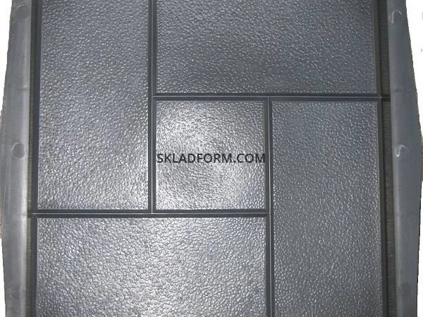 Формы для тротуарной плитки квадрат 30х30 см - фото № 1