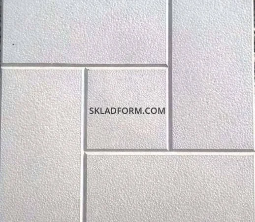 Формы для тротуарной плитки квадрат 30х30 см - фото № 2