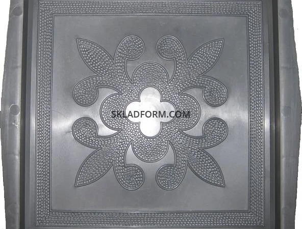 Формы для тротуарной плитки Декор 30х30 см в наличии - фото № 1