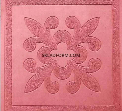 Формы для тротуарной плитки Декор 30х30 см в наличии - фото № 2