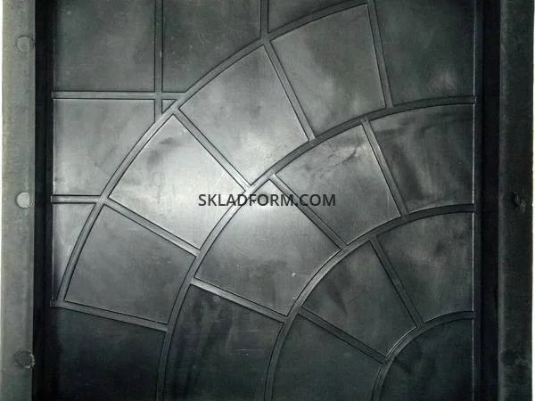 Формы для тротуарной плитки квадрат Сеть 30х30 см в продаже - фото № 2