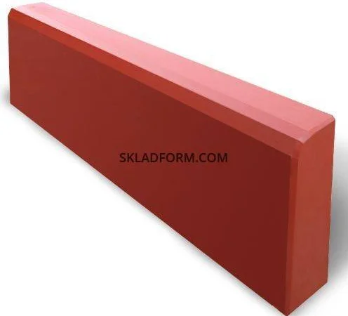 Форма метрового дорожного бордюра для продажи - фото № 3