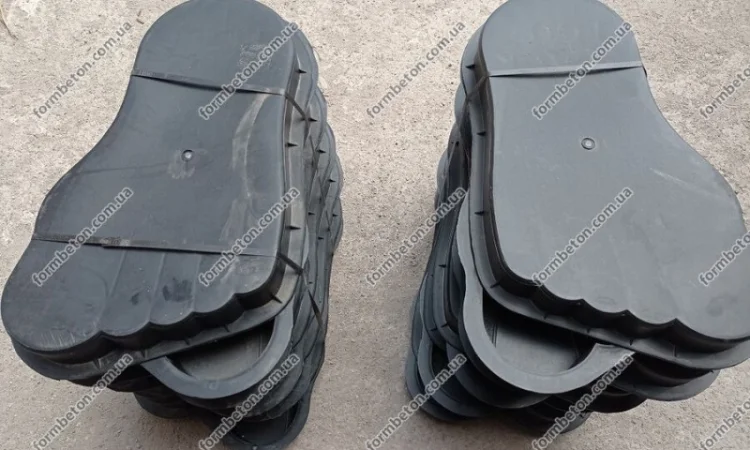 Формы тротуарной плитки «Следы Великанов» для садовой дорожки - фото № 2