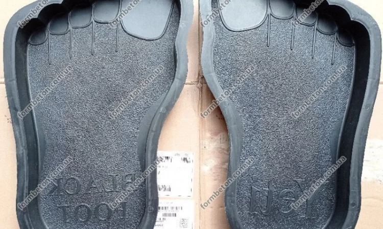 Формы тротуарной плитки «Следы Великанов» для садовой дорожки - фото № 3