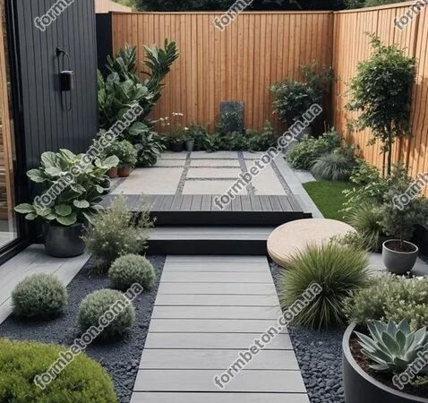 Форма для бетонной садовой дорожки 121х33 см - фото № 12