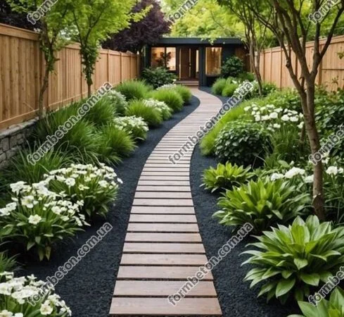 Форма для бетонной садовой дорожки 121х33 см - фото № 19