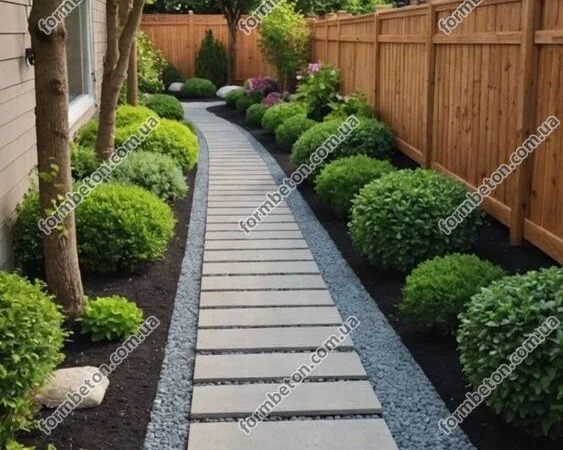 Форма для бетонной садовой дорожки 121х33 см - фото № 13