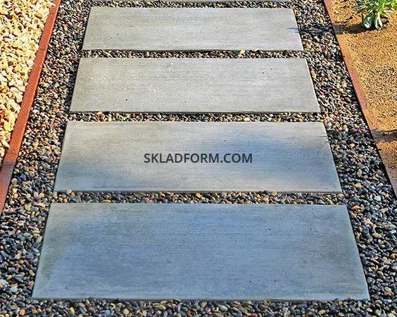 Форма для бетонной садовой дорожки 120х60 см - фото № 10