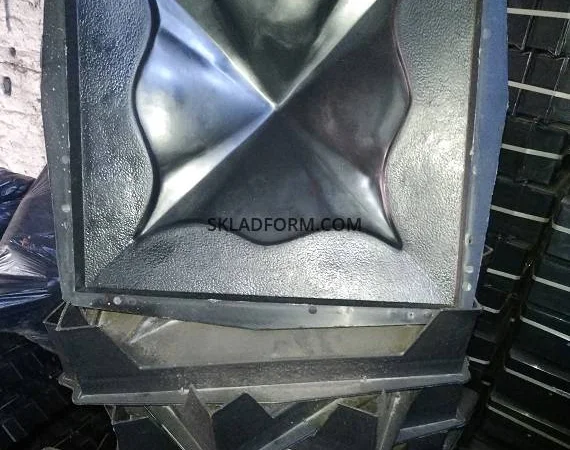 Форма крышки на столб Медуза 45х45 см в продаже - фото № 4