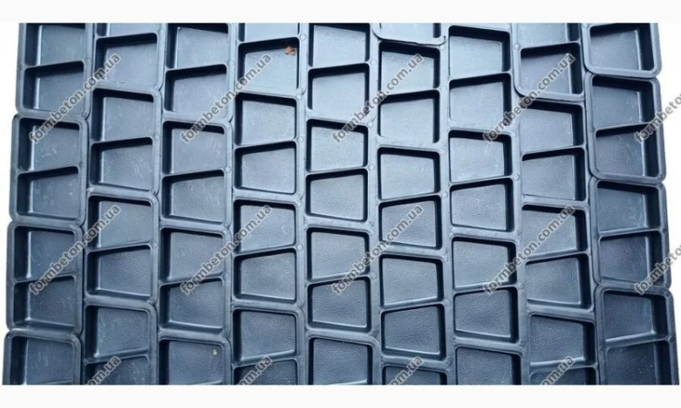 Формы для тротуарной плитки Брук шагрень косой - фото № 5