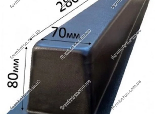 Формы для виноградных столбов 280х8х8х7 см из АБС пластика - фото № 1