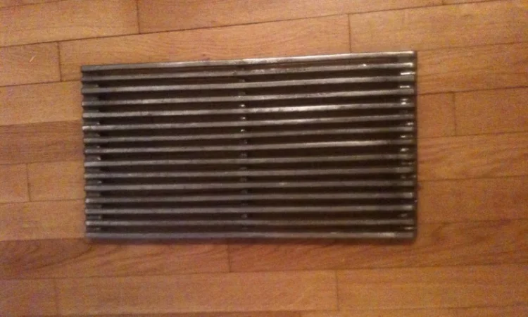 Чугунная гриль-решетка для барбекю и мангала. 44.5 см. х 24 см - фото № 3