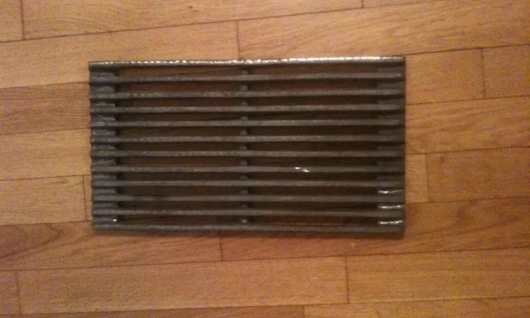 Чугунная гриль-решетка для барбекю и мангала. 36.5 см. х 20 см - фото № 4