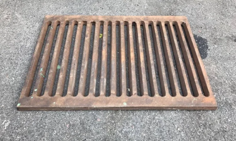 Решетка гриль из чугуна для барбекю и мангала. Ливнёвка. Размеры 70 см. х 50 см - фото № 4