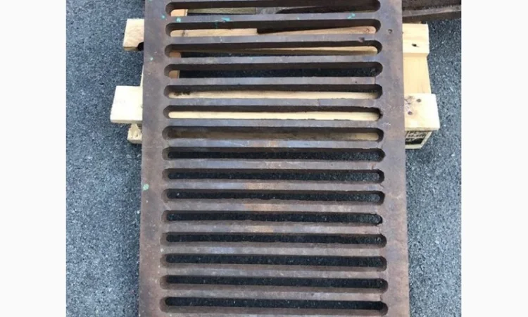 Решетка гриль из чугуна для барбекю и мангала. Ливнёвка. Размеры 70 см. х 50 см - фото № 5