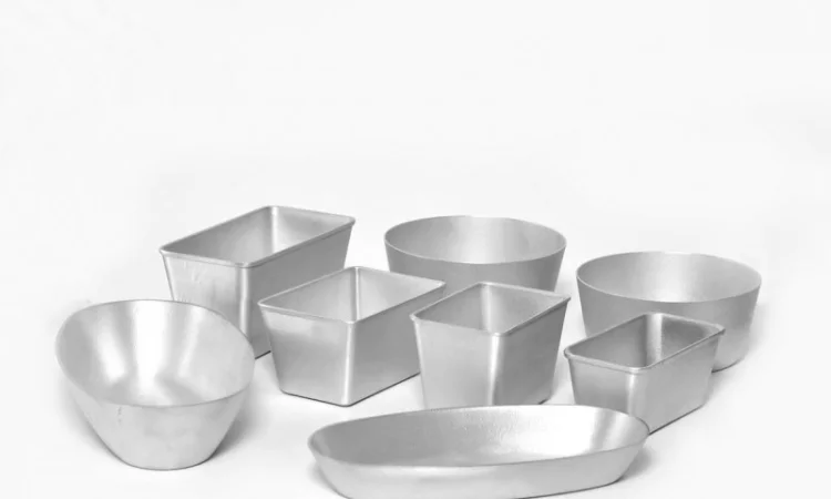 Алюминиевые формы для выпечки хлеба разных размеров - фото № 1