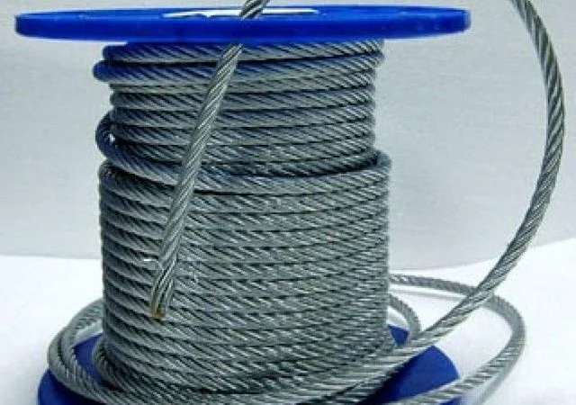 Канат стальной. Канат оцинкованный. Канат нержавеющий. Трос стальной - фото № 2