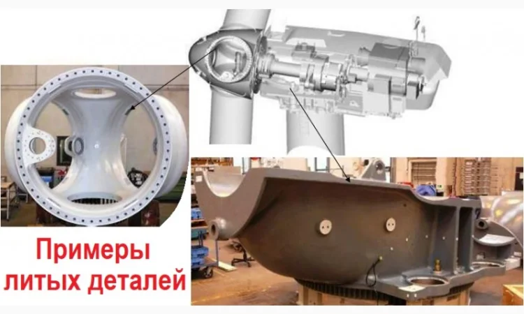 Виливки для вітроенергетики та лиття металу для машинобудування, запчастин, деталей - фото № 18