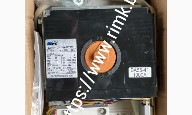 Продается автоматический выключатель ВА55-41-344730 на 1000А - фото № 1