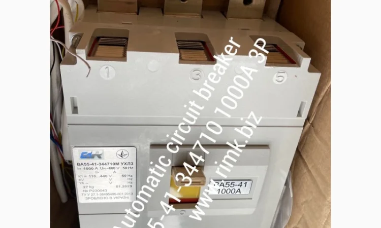 Продается автоматический выключатель ВА55-41-344730 на 1000А - фото № 3