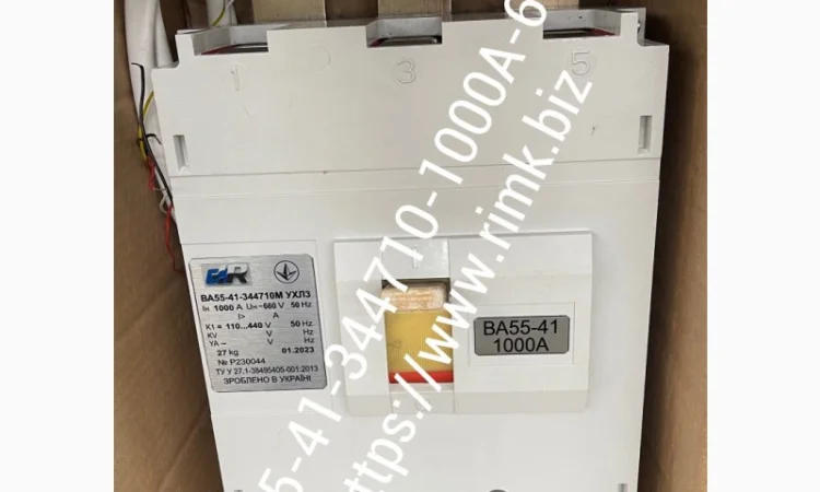 Продается автоматический выключатель ВА55-41-344730 на 1000А - фото № 4