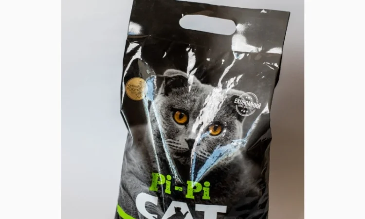 Наповнювач для Туалету Котів - Бентонітовий - Комкуючий - ТМ Pi-Pi Cat - фото № 1