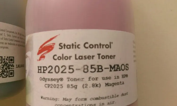 Тонер scc hp cp2025/ cm2320 mfp magenta (85g) (hp2025-85b-maos) - фото № 1