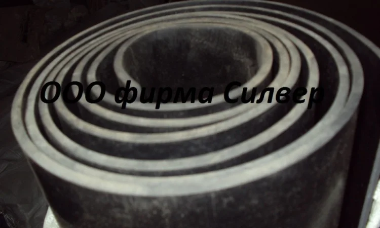 Техпластина ТМКЩ 5мм в рулоне 1,2х5м - фото № 1