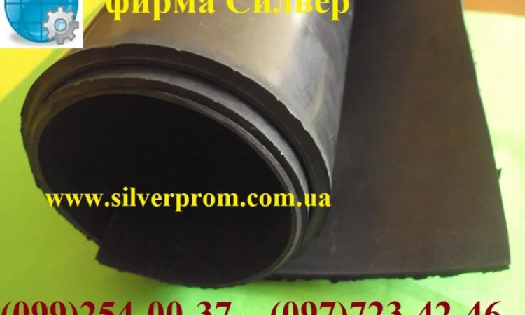 Технічна гумова пластина ТМКЩ в продажу - фото № 1