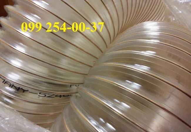 Гибкие полиуретановые воздуховоды для аспирации - фото № 1